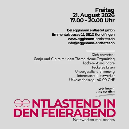 Entlastend in den Feierabend mit Claire Dové