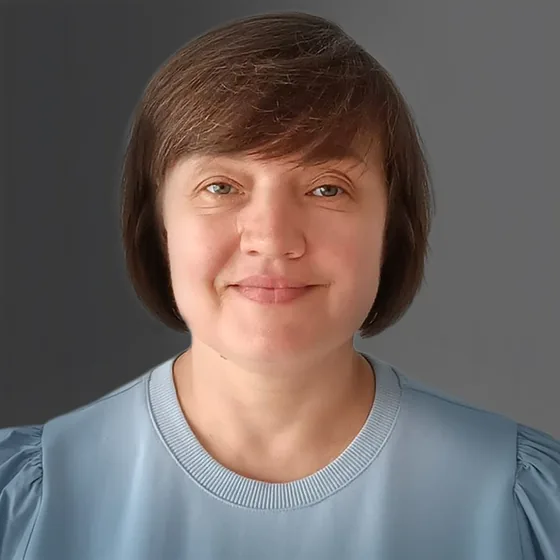 Porträt von Kateryna Kravchenko